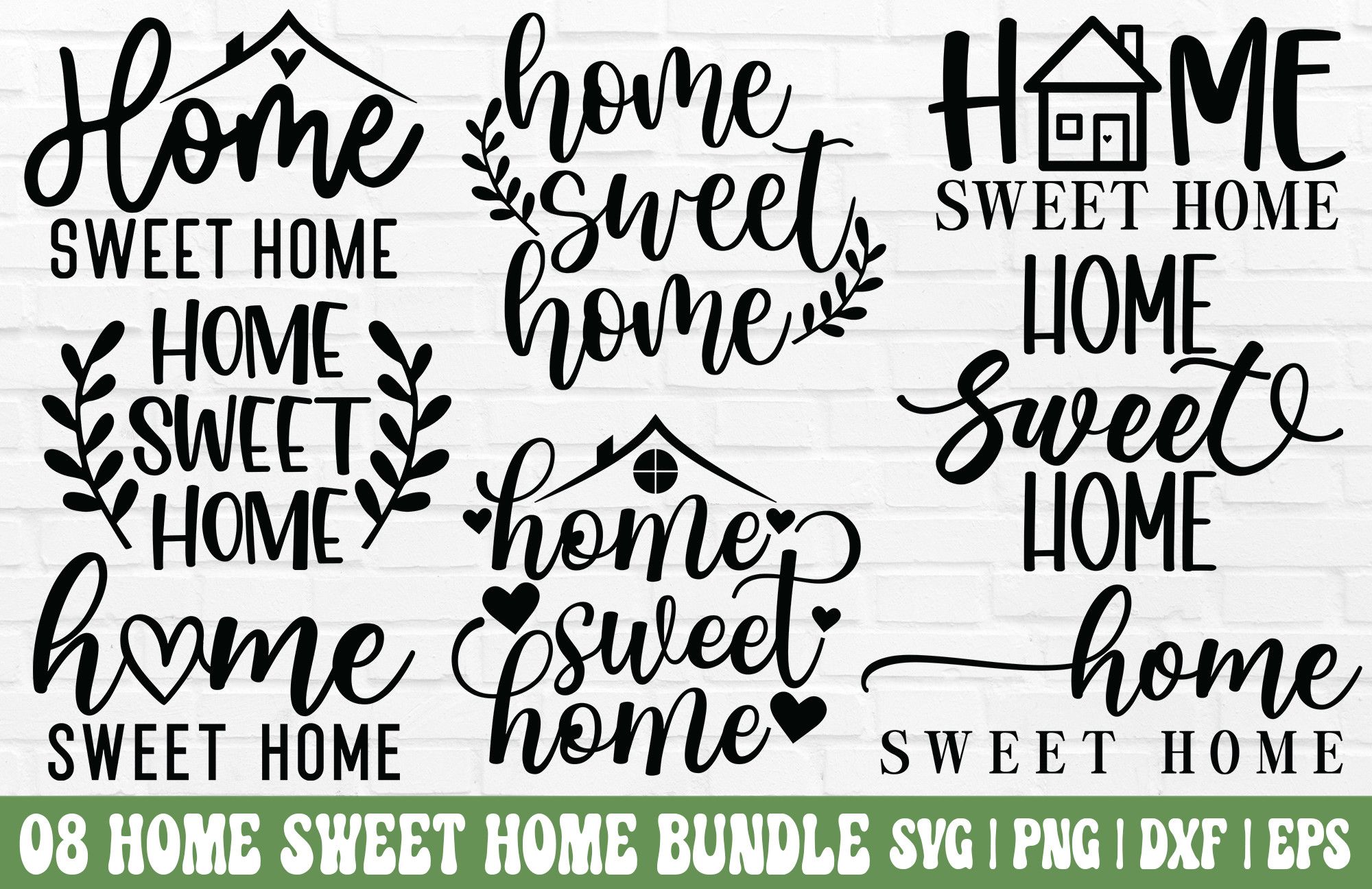 Home Sweet Home SVG - Welcome Sign SVG